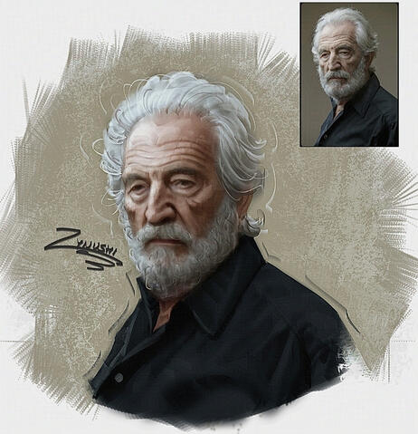 FFXV group selfie doodle