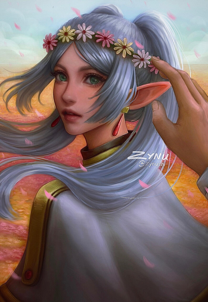 Frieren&#39;s Flower Crown