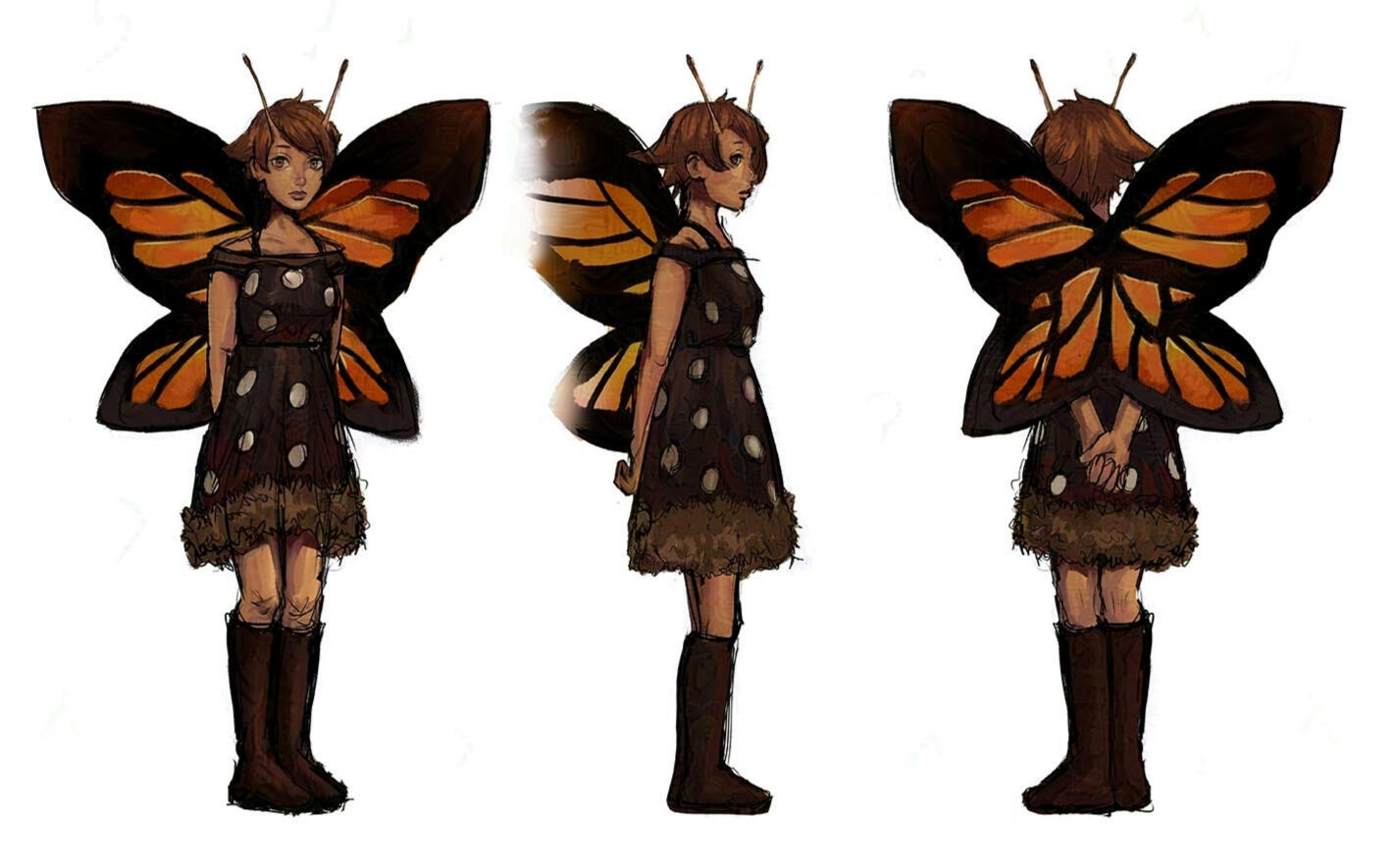 Monarch Butterfly Humanoid